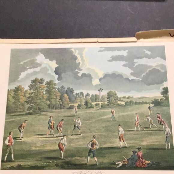 10 of 16 large Prints From vintage pageantry of sport portfolio attained at New - Picture 7 of 11